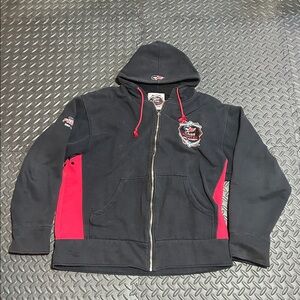 Large men’s Cage Fighter MMA Zip up jacket